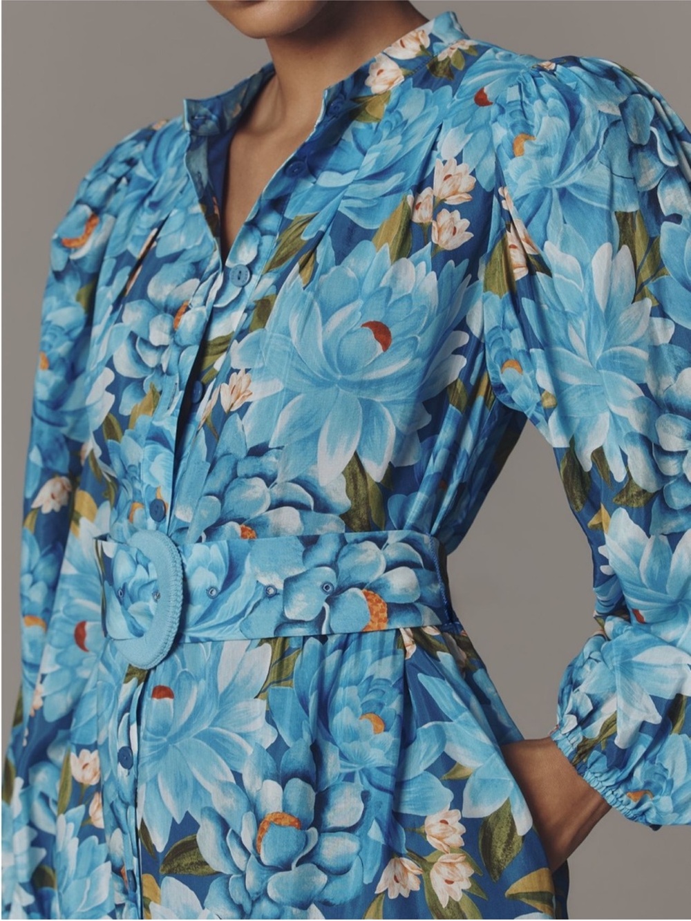 Farm Rio x Anthropologie Long Sleeve Mini SwingDress - Picture 4 of 4